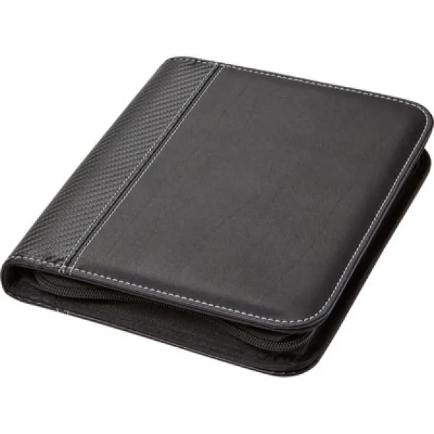  Conference folder approx. A5 with notebook Crna