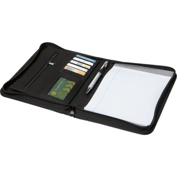  Conference folder approx. A5 with notebook Crna