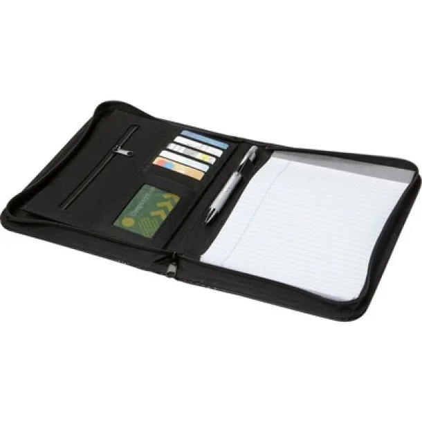  Conference folder approx. A5 with notebook Crna