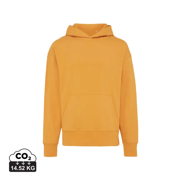  Iqoniq Yoho unisex hoodie od recikliranog pamuka, 340 g/m² - iqoniq sundial orange