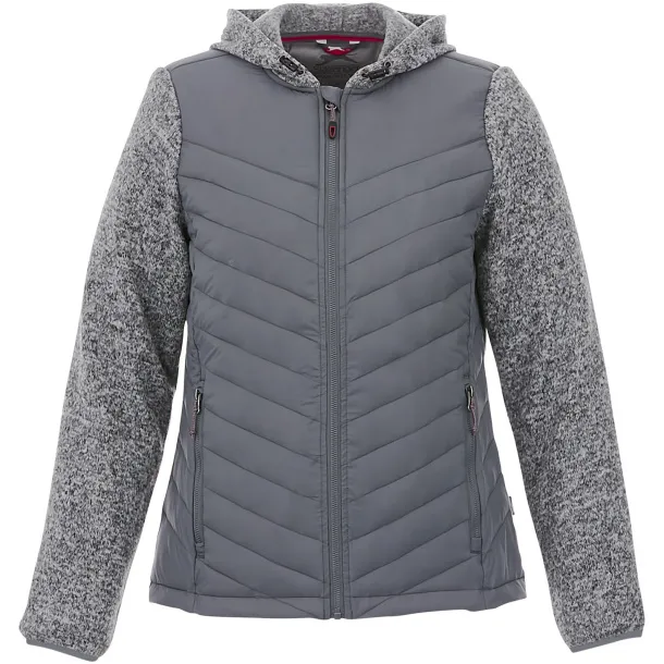 Hutch women's hybrid insulated jacket - Slazenger Grey