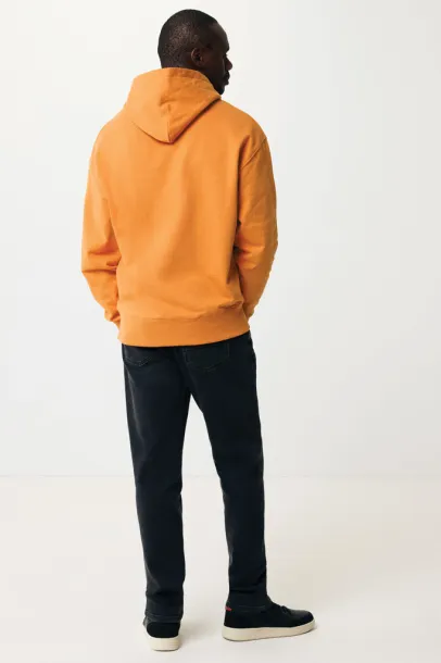  Iqoniq Yoho recycled cotton relaxed hoodie - iqoniq sundial orange