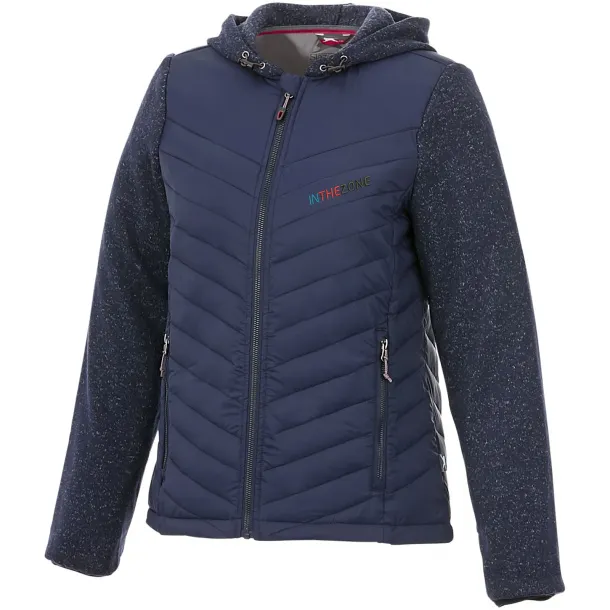 Hutch women's hybrid insulated jacket - Slazenger Navy Blue