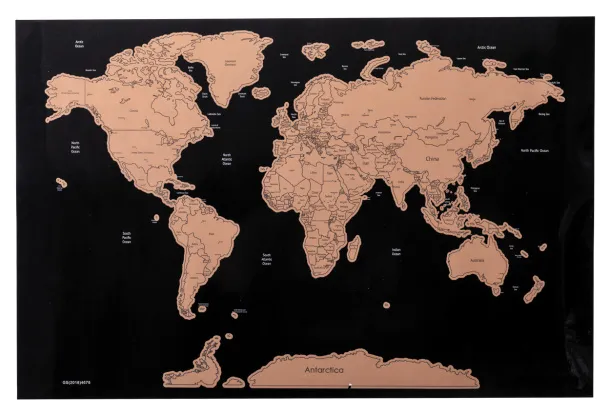 Palsy scratch map Natural