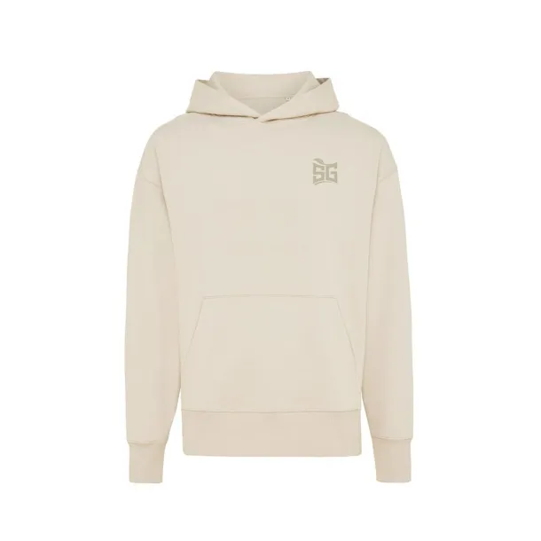  Iqoniq Yoho recycled cotton relaxed hoodie - iqoniq white