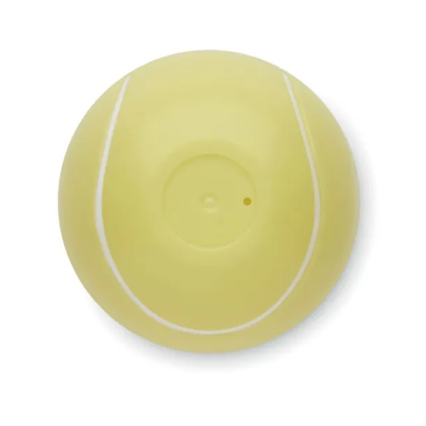 TENNIS Lip balm in tennis ball shape Yellow