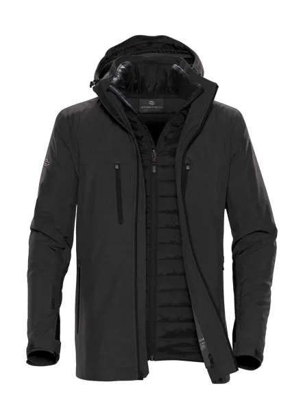  Men's Matrix System Jacket - Stormtech Charcoal Twill Black