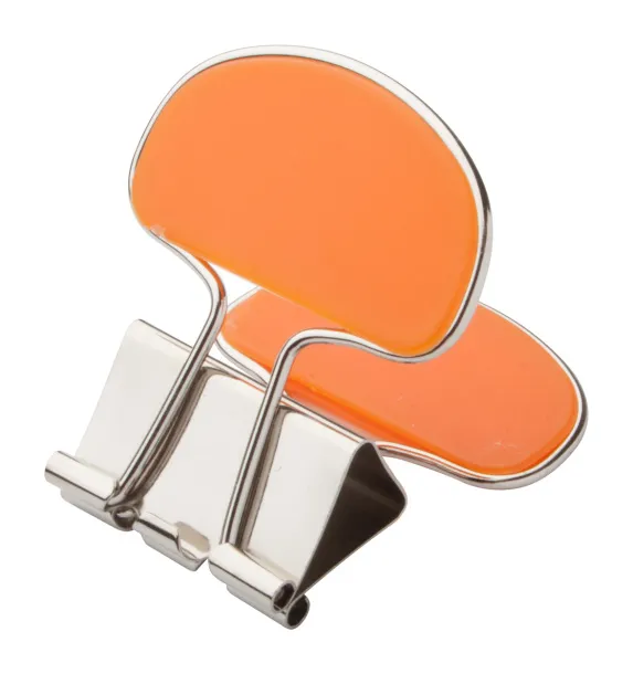 Doc note clip Orange