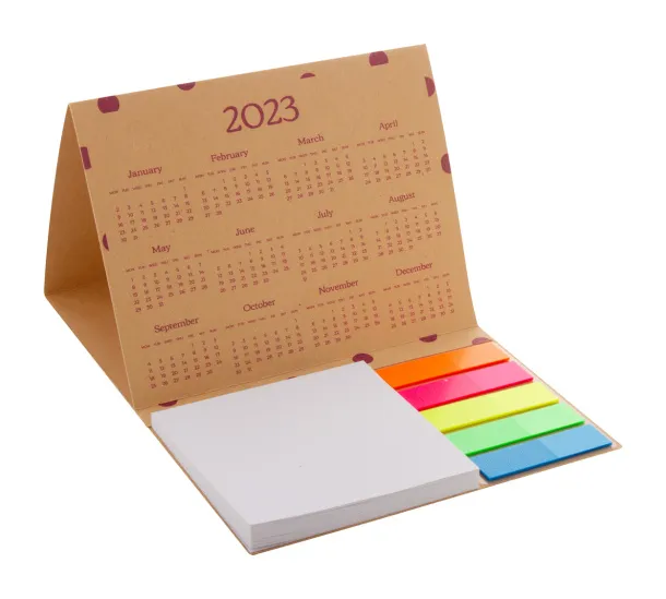 CreaStick Combo Date Eco custom calendar Natural