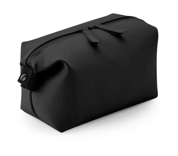  Matte PU Accessory Pouch - Bagbase Black