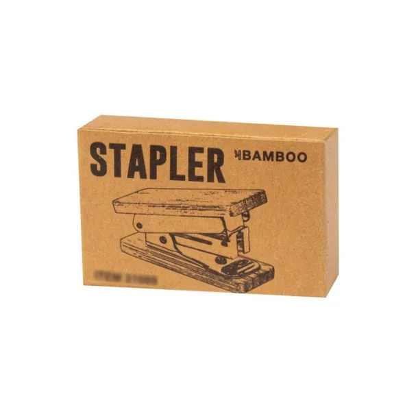  Stapler, bamboo details wood