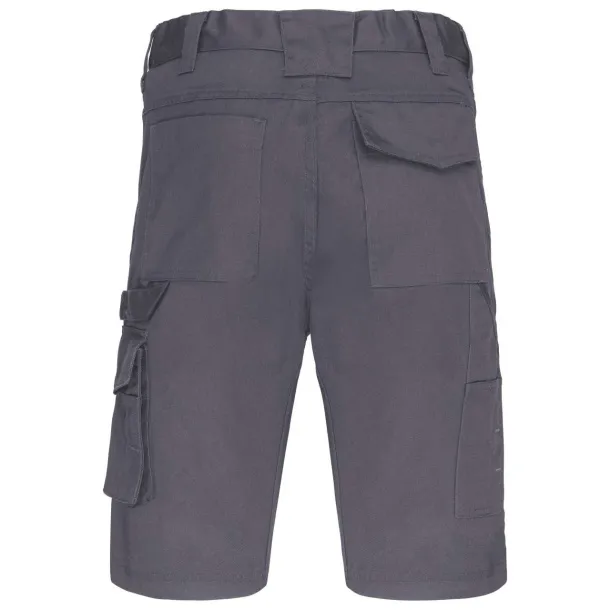  MULTIPOCKET WORKWEAR BERMUDA SHORTS - 255 g/m² - Designed To Work Convoy Grey