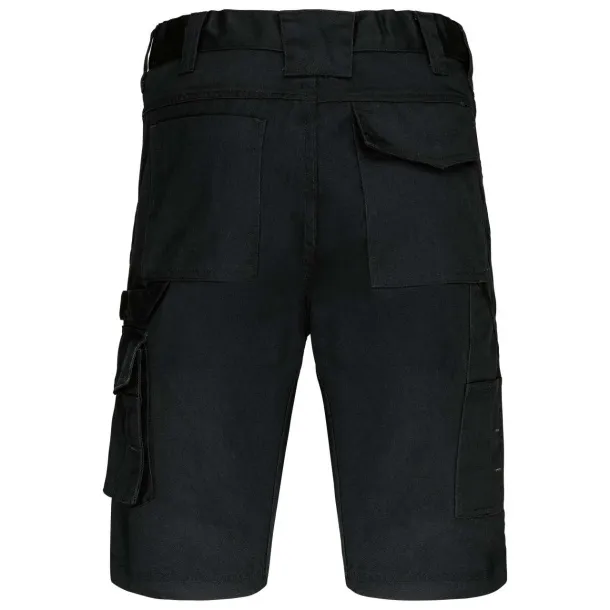  MULTIPOCKET WORKWEAR BERMUDA SHORTS - 255 g/m² - Designed To Work Black