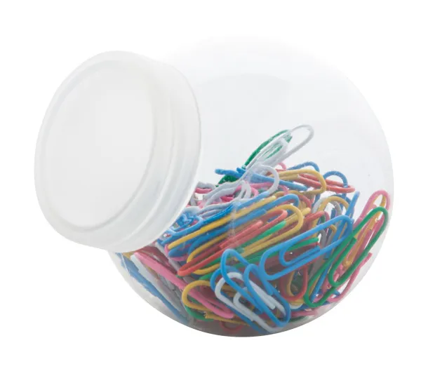 Rhydor paper clip set Multicolour Transparent