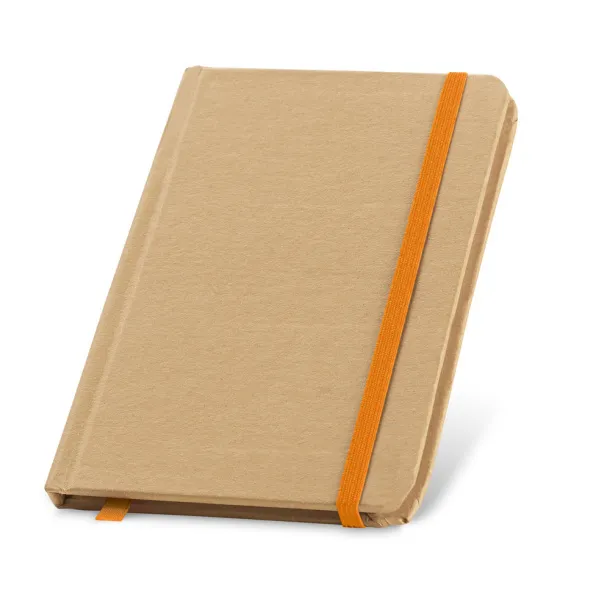 FLAUBERT Pocket sized notepad Orange