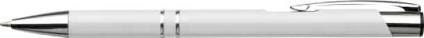 Albacete Aluminium ballpen white