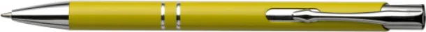 Albacete Aluminium ballpen yellow