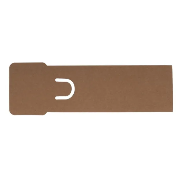 BOOKMARK set of sticky notes with bookmark Beige