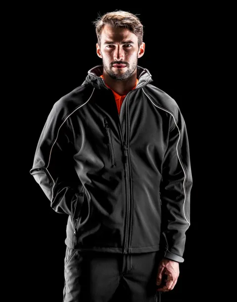  Ice Fell Hooded Softshell Jacket - Result Work-Guard