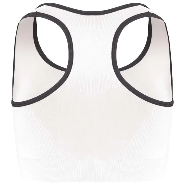  SEAMLESS SPORTS BRA - Proact White Storm Grey