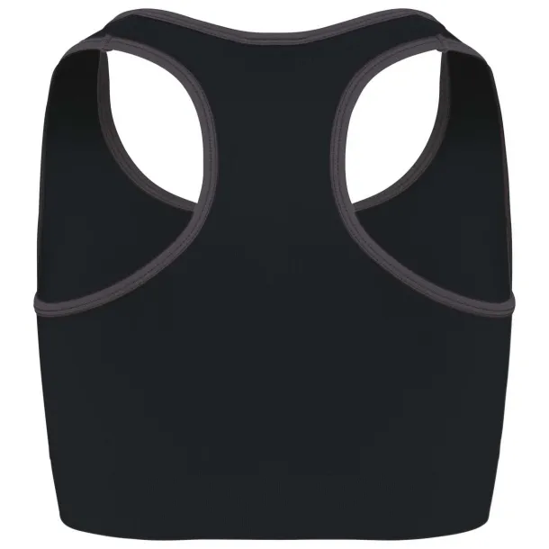  SEAMLESS SPORTS BRA - Proact Black Storm Grey