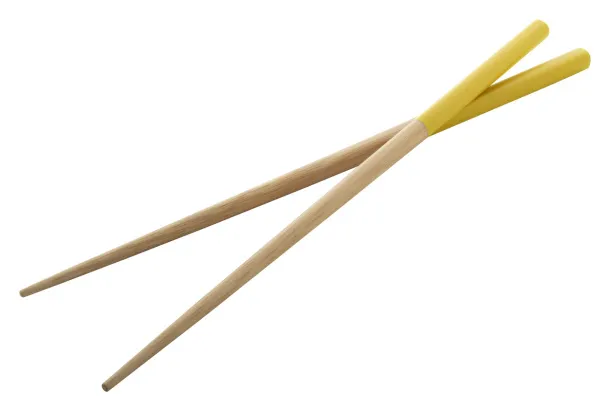 Sinicus bamboo chopsticks Yellow Natural