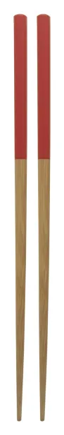 Sinicus bamboo chopsticks Red Natural