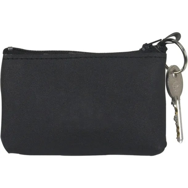 Key wallet, coin purse Crna