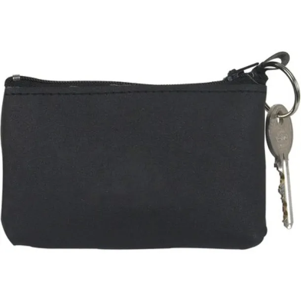  Key wallet, coin purse Crna