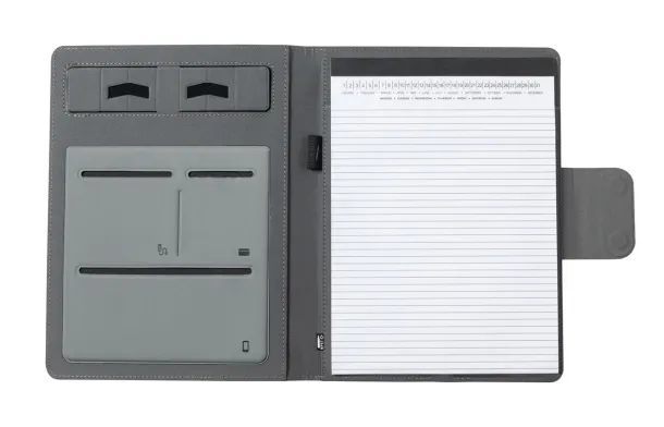 Gredox A4 RPET document folder Grey