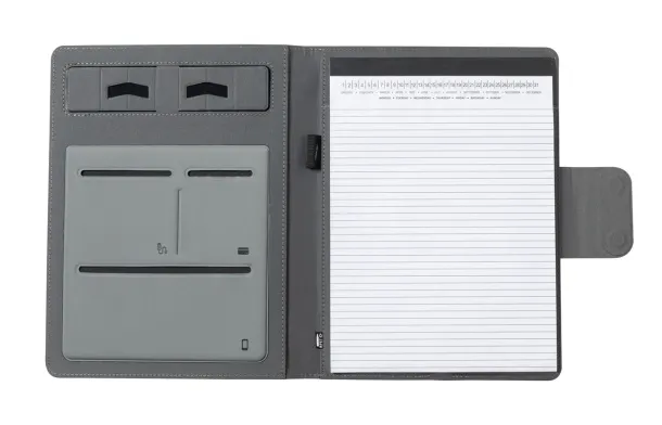 Gredox A4 RPET document folder Grey