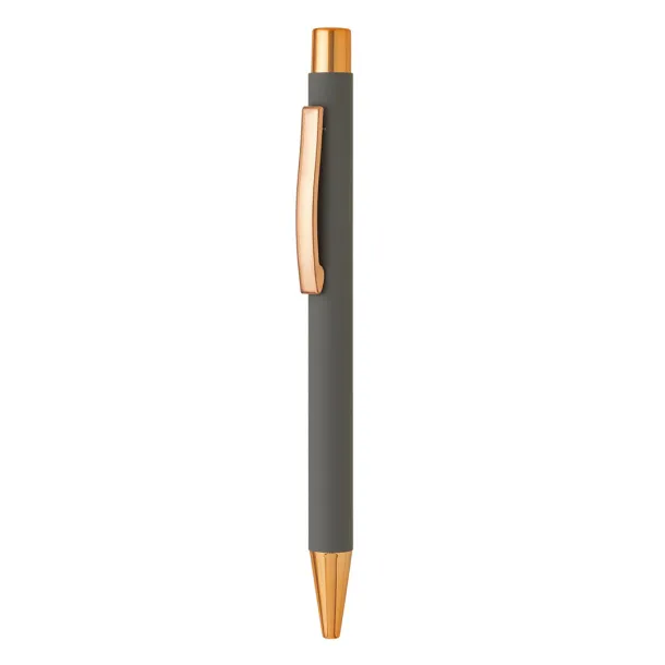 TITANIUM ROSE GOLD Metal ball pen Gray