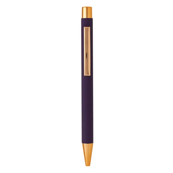 TITANIUM ROSE GOLD Metal ball pen Purple