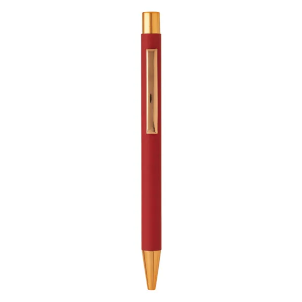 TITANIUM ROSE GOLD Metal ball pen Red