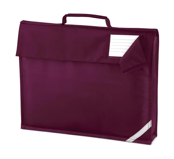  Junior Book Bag - Quadra Burgundy