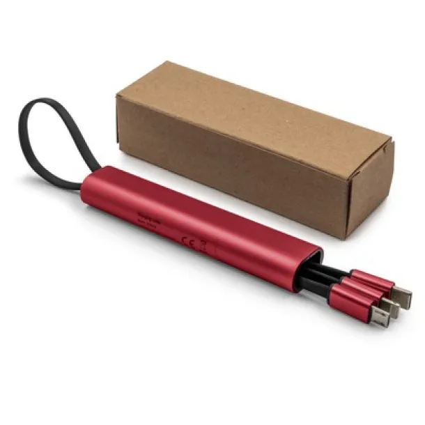  Charging cable Crvena