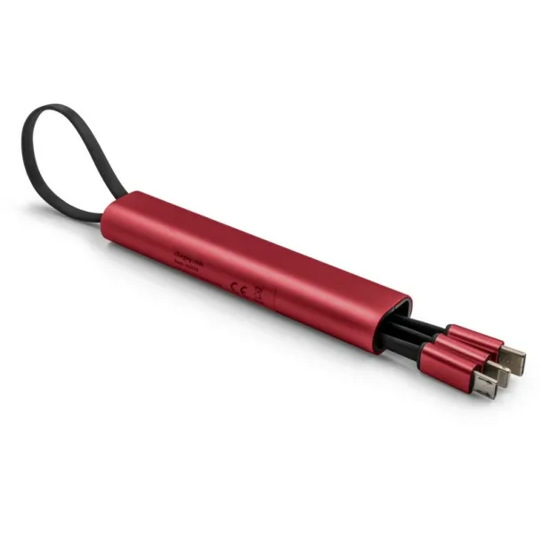  Charging cable red