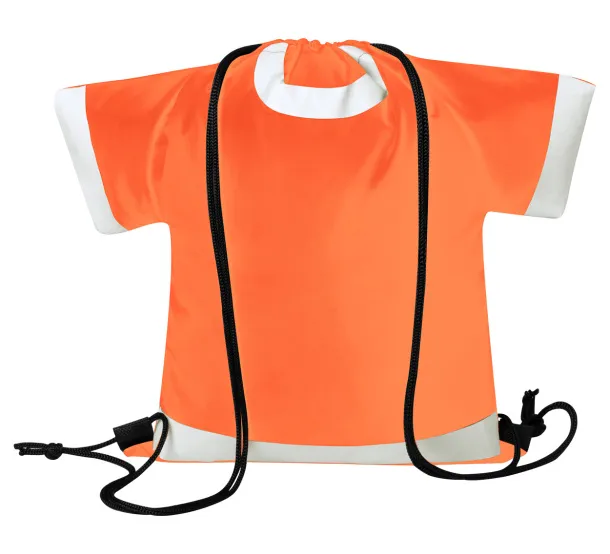 Paxer drawstring bag Orange White