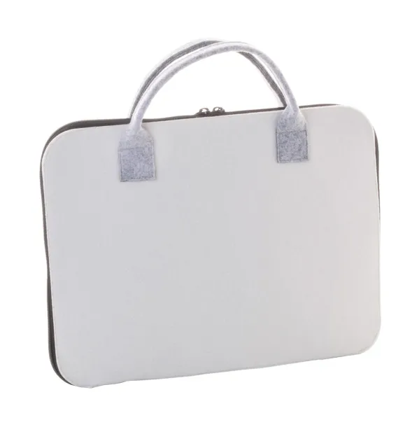 CreaFelt Docu custom document bag White Grey