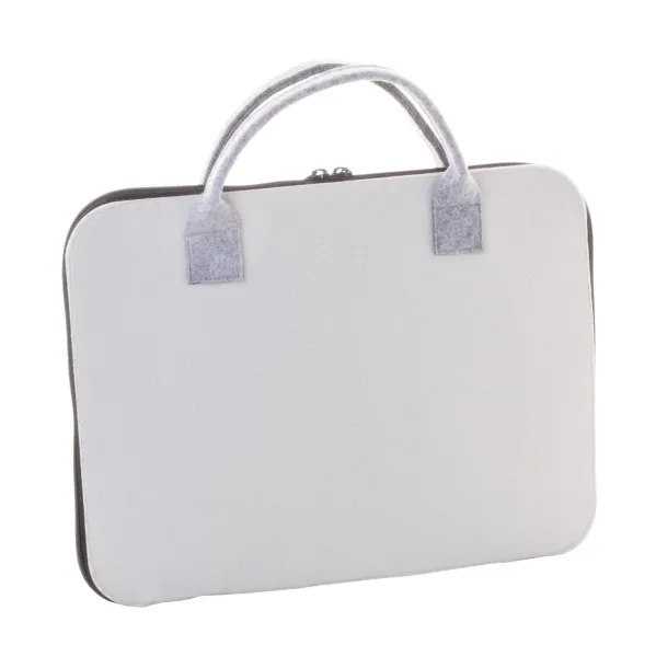 CreaFelt Docu custom document bag White Grey