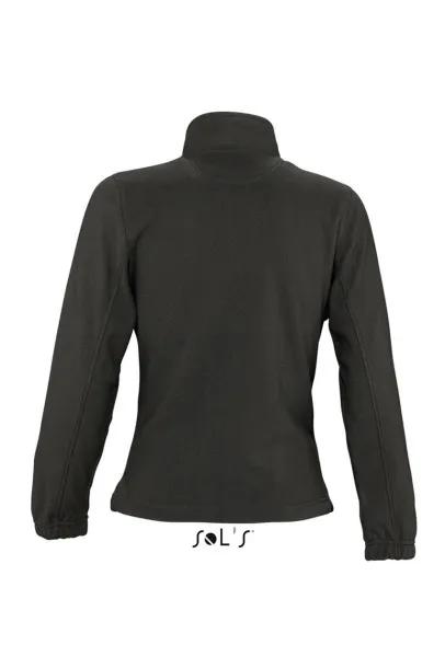 SOL'S NORTH  WOMEN - ZIPPED FLEECE JACKET - SOL'S Black