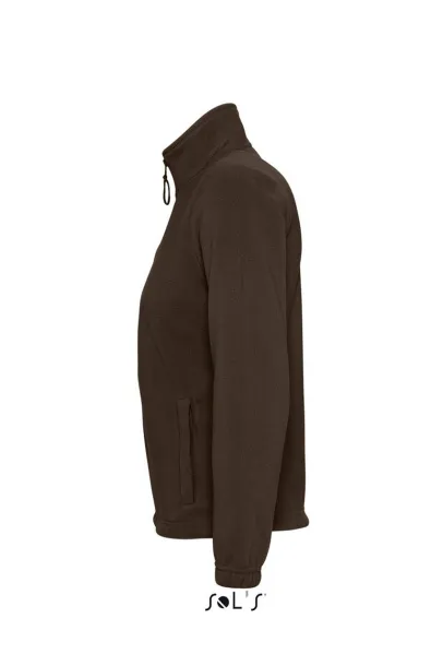 SOL'S NORTH  WOMEN - ZIPPED FLEECE JACKET - SOL'S Dark Chocolate