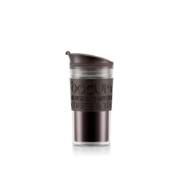 TRAVEL MUG 350 putna šalica 350ml Tamno smeđa