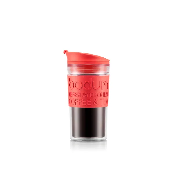 TRAVEL MUG 350 putna šalica 350ml Crvena