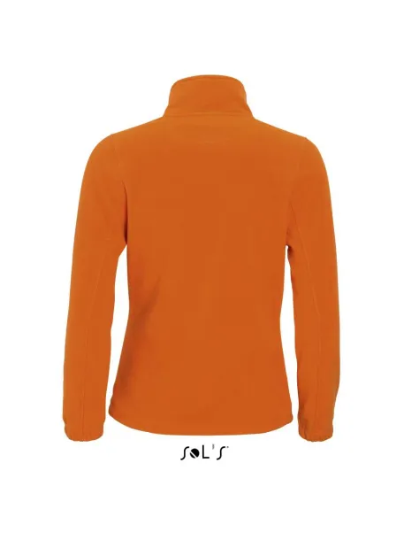 SOL'S NORTH  WOMEN - ZIPPED FLEECE JACKET - SOL'S Orange