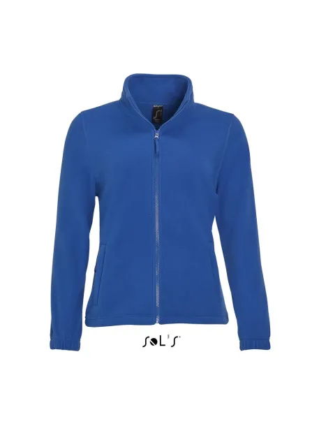 SOL'S NORTH  WOMEN - ZIPPED FLEECE JACKET - SOL'S Royal blue