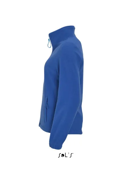 SOL'S NORTH  WOMEN - ZIPPED FLEECE JACKET - SOL'S Royal blue