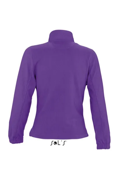 SOL'S NORTH  WOMEN - ZIPPED FLEECE JACKET - SOL'S Dark purple