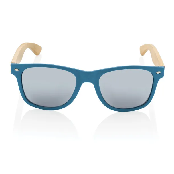  FSC® Bamboo and RCS recycled plastic sunglasses - XD Collection Blue 