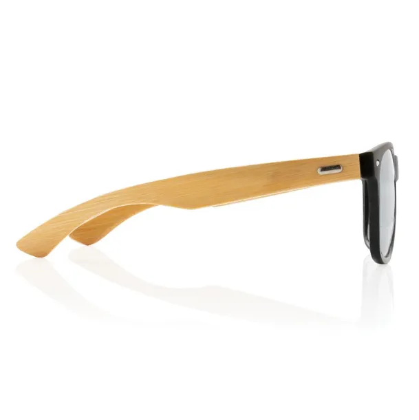  FSC® Bamboo and RCS recycled plastic sunglasses - XD Collection Black 